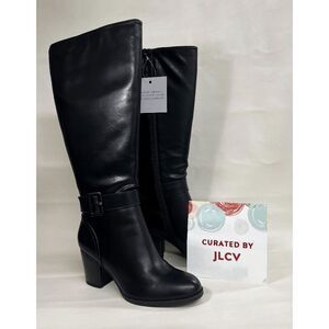 Soul Naturalizer Women's Twinkle Wide Calf High Shaft Boots - Black 9M